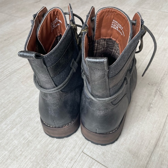 Polar Fox Men’s High Top Cap Toe Zipper Boots size 9.5 - Picture 4 of 6